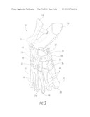 SELECTIVELY MOVABLE FOOT MODEL WITH CORDS diagram and image