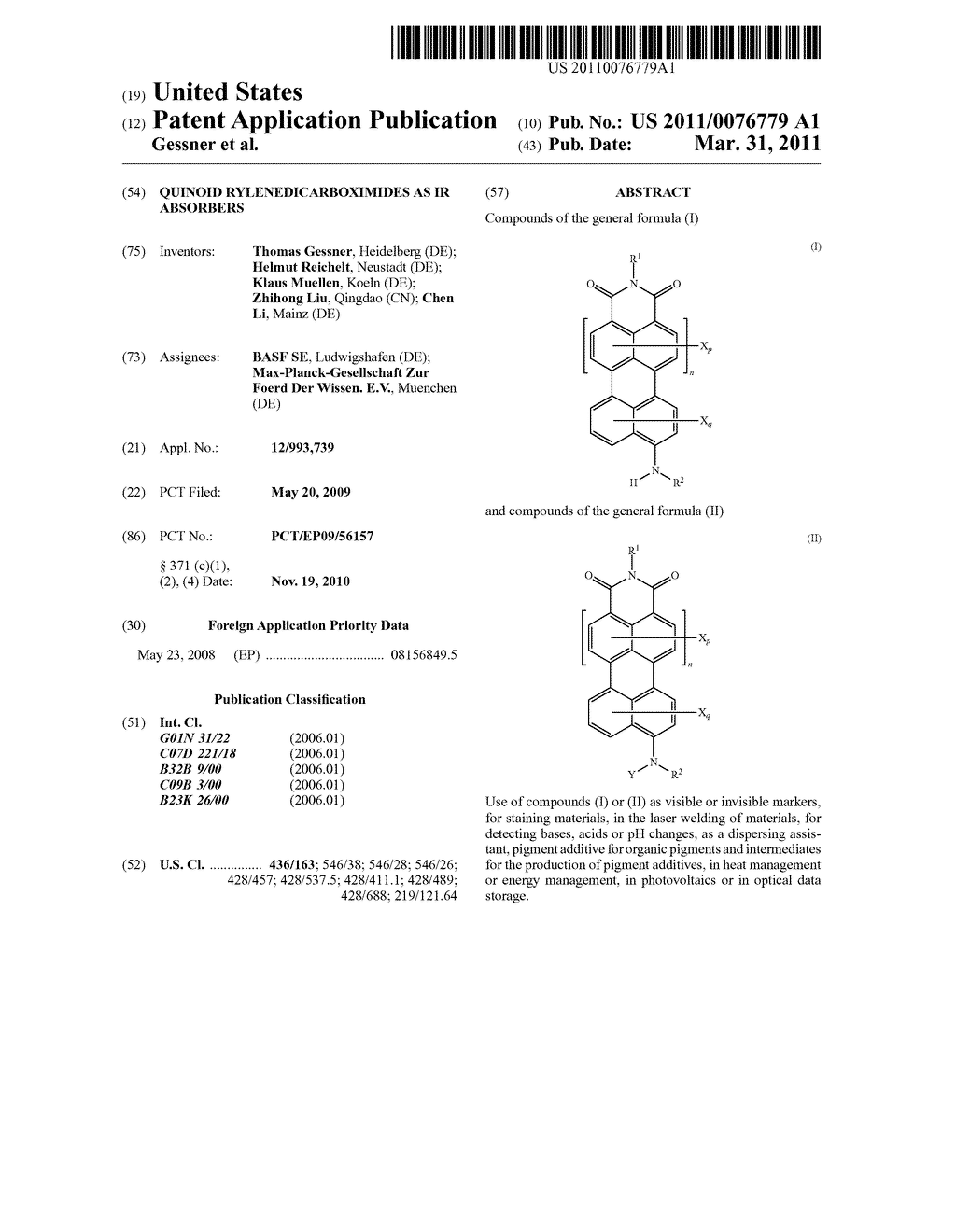 QUINOID RYLENEDICARBOXIMIDES AS IR ABSORBERS - diagram, schematic, and image 01