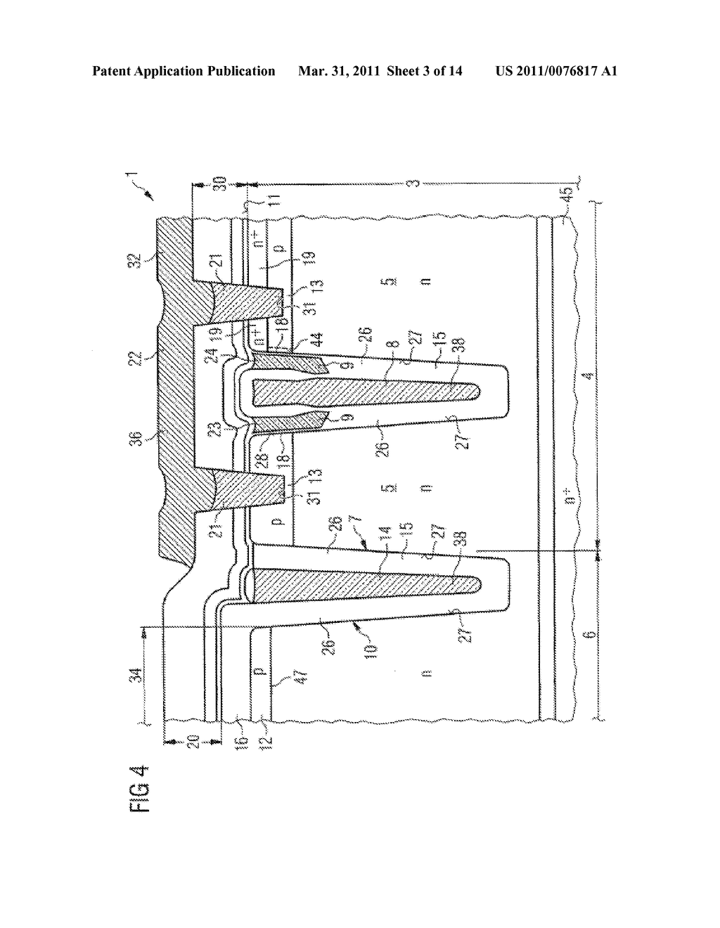 INTEGRATED CIRCUIT DEVICE WITH A SEMICONDUCTOR BODY AND METHOD FOR THE PRODUCTION OF AN INTEGRATED CIRCUIT DEVICE - diagram, schematic, and image 04