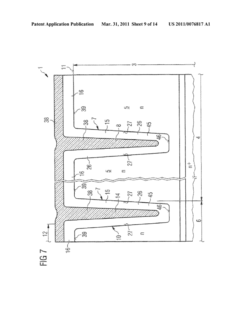 INTEGRATED CIRCUIT DEVICE WITH A SEMICONDUCTOR BODY AND METHOD FOR THE PRODUCTION OF AN INTEGRATED CIRCUIT DEVICE - diagram, schematic, and image 10