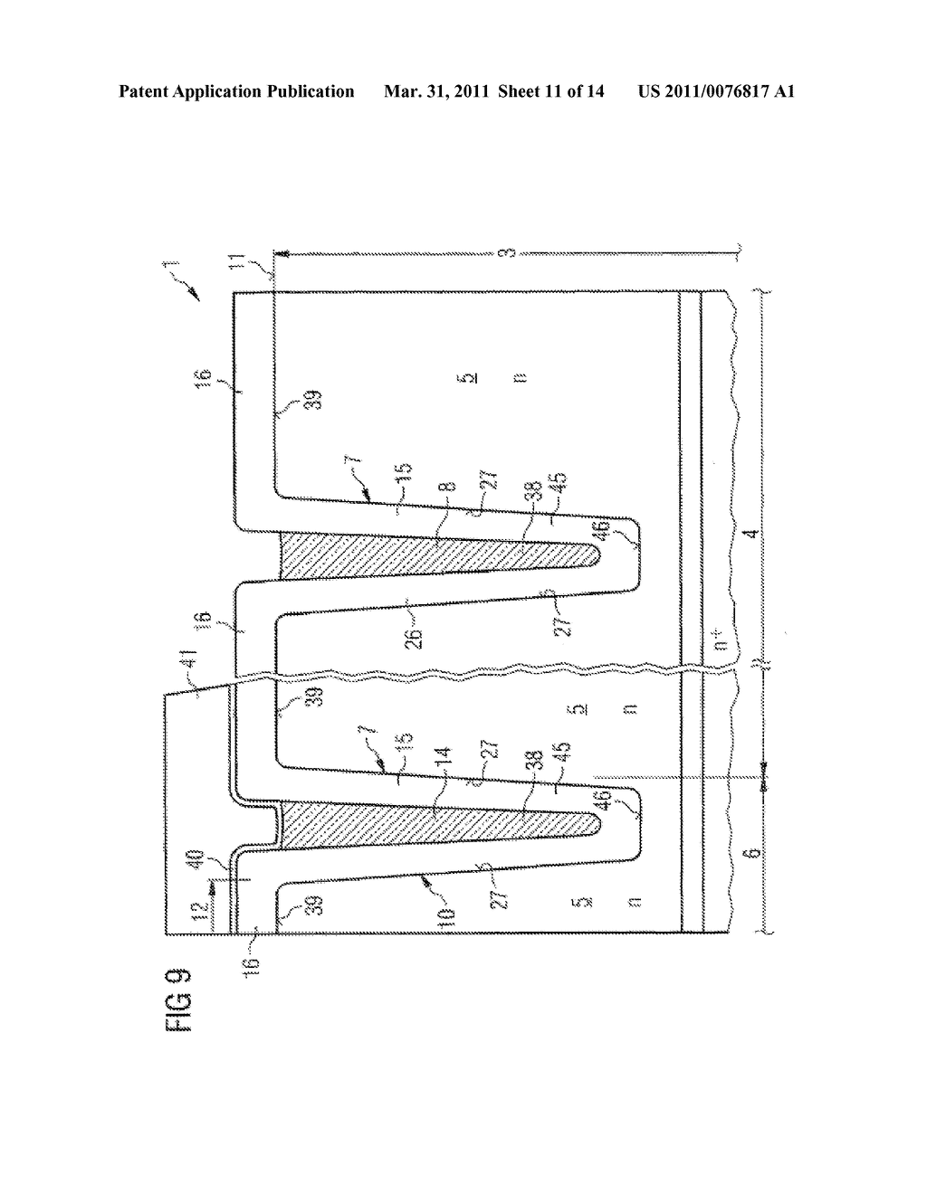 INTEGRATED CIRCUIT DEVICE WITH A SEMICONDUCTOR BODY AND METHOD FOR THE PRODUCTION OF AN INTEGRATED CIRCUIT DEVICE - diagram, schematic, and image 12