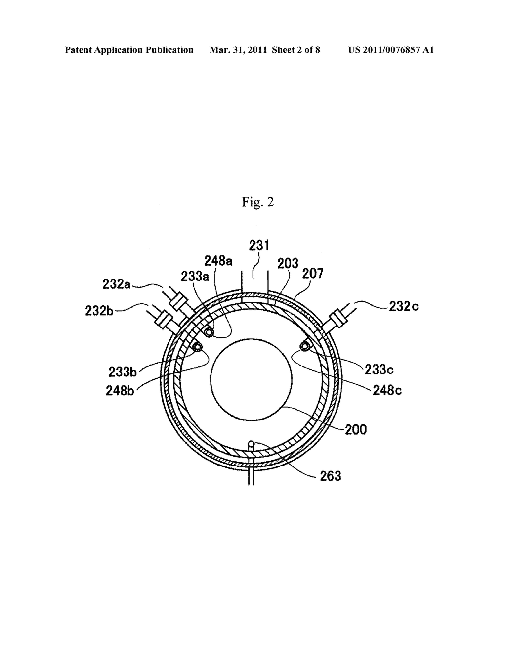 METHOD OF MANUFACTURING SEMICONDUCTOR DEVICE AND SUBSTRATE PROCESSING APPARATUS - diagram, schematic, and image 03