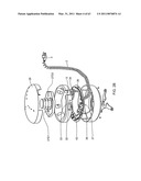 Electrical power supplying device having a ring-like subassembly for receiving the power plugs and/or power adapters associated with a plurality of electrical appliances, and managing excess power cord length therewithin in a concealed manner diagram and image