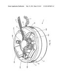 Electrical power supplying device having a ring-like subassembly for receiving the power plugs and/or power adapters associated with a plurality of electrical appliances, and managing excess power cord length therewithin in a concealed manner diagram and image