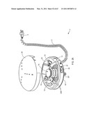 Electrical power supplying device having a ring-like subassembly for receiving the power plugs and/or power adapters associated with a plurality of electrical appliances, and managing excess power cord length therewithin in a concealed manner diagram and image