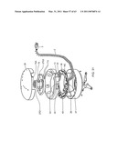 Electrical power supplying device having a ring-like subassembly for receiving the power plugs and/or power adapters associated with a plurality of electrical appliances, and managing excess power cord length therewithin in a concealed manner diagram and image