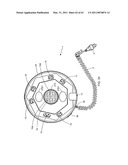 Electrical power supplying device having a ring-like subassembly for receiving the power plugs and/or power adapters associated with a plurality of electrical appliances, and managing excess power cord length therewithin in a concealed manner diagram and image