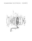 Wall-mountable electrical power supplying device for mounting to a wall surface about a standard wall-mounted power receptacle, using a mounting bracket arranged between the housing and wall surface and an electrical power supply plug integrated with the housing diagram and image