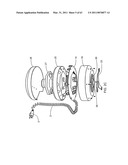 Wall-mountable electrical power supplying device for mounting to a wall surface about a standard wall-mounted power receptacle, using a mounting bracket arranged between the housing and wall surface and an electrical power supply plug integrated with the housing diagram and image