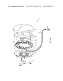 Wall-mountable electrical power supplying device for mounting to a wall surface about a standard wall-mounted power receptacle, using a mounting bracket arranged between the housing and wall surface and an electrical power supply plug integrated with the housing diagram and image