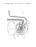 Wall-mountable electrical power supplying device for mounting to a wall surface about a standard wall-mounted power receptacle, using a mounting bracket arranged between the housing and wall surface and an electrical power supply plug integrated with the housing diagram and image