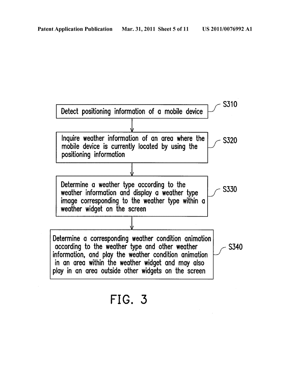 METHOD AND APPARATUS FOR DISPLAYING WEATHER CONDITION AND RECORDING MEDIUM - diagram, schematic, and image 06