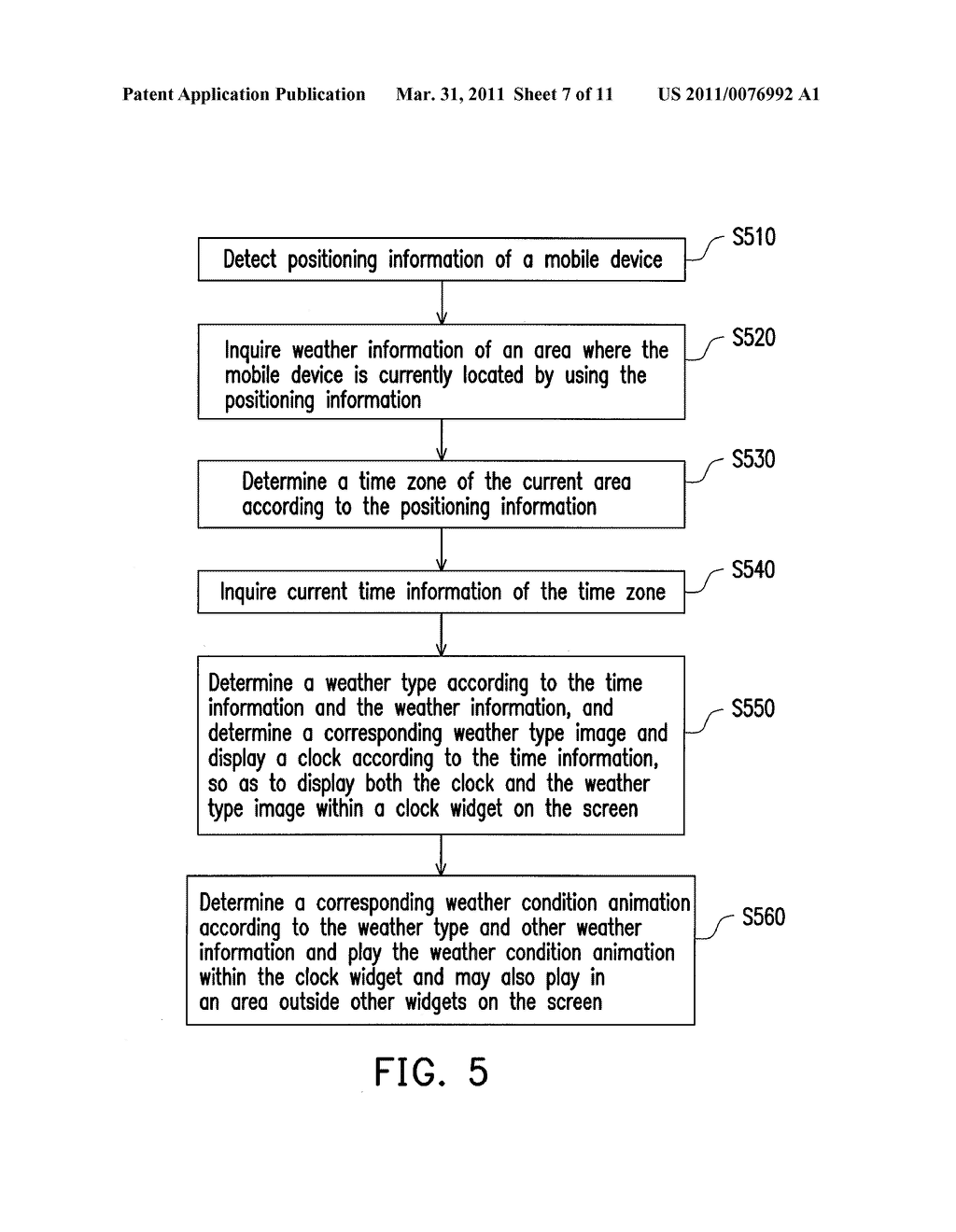 METHOD AND APPARATUS FOR DISPLAYING WEATHER CONDITION AND RECORDING MEDIUM - diagram, schematic, and image 08
