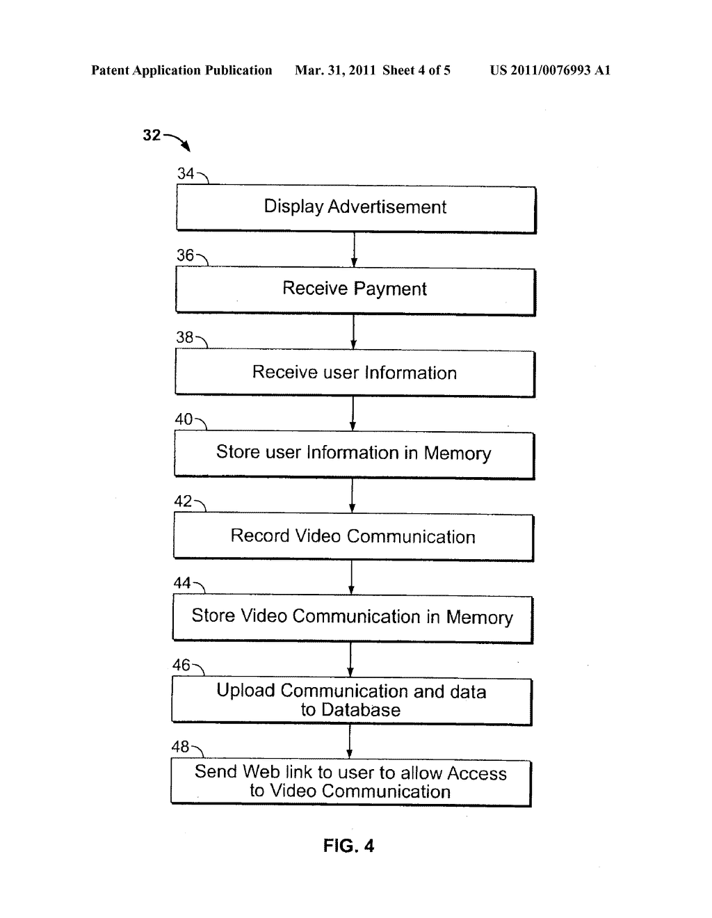 VIDEO COMMUNICATION SYSTEM AND METHOD FOR USING SAME - diagram, schematic, and image 05