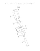 HINGE DEVICE AND MOBILE TERMINAL INCLUDING THE SAME diagram and image