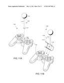 Illuminating Controller for Interfacing with a Gaming System diagram and image