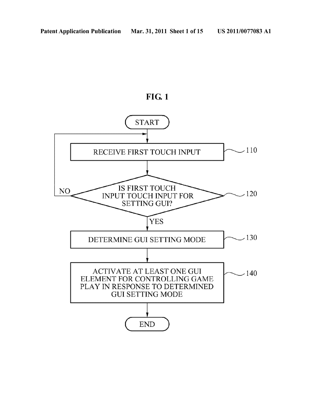 METHOD FOR PROVIDING USER INTERFACE FOR CONTROLLING GAME - diagram, schematic, and image 02