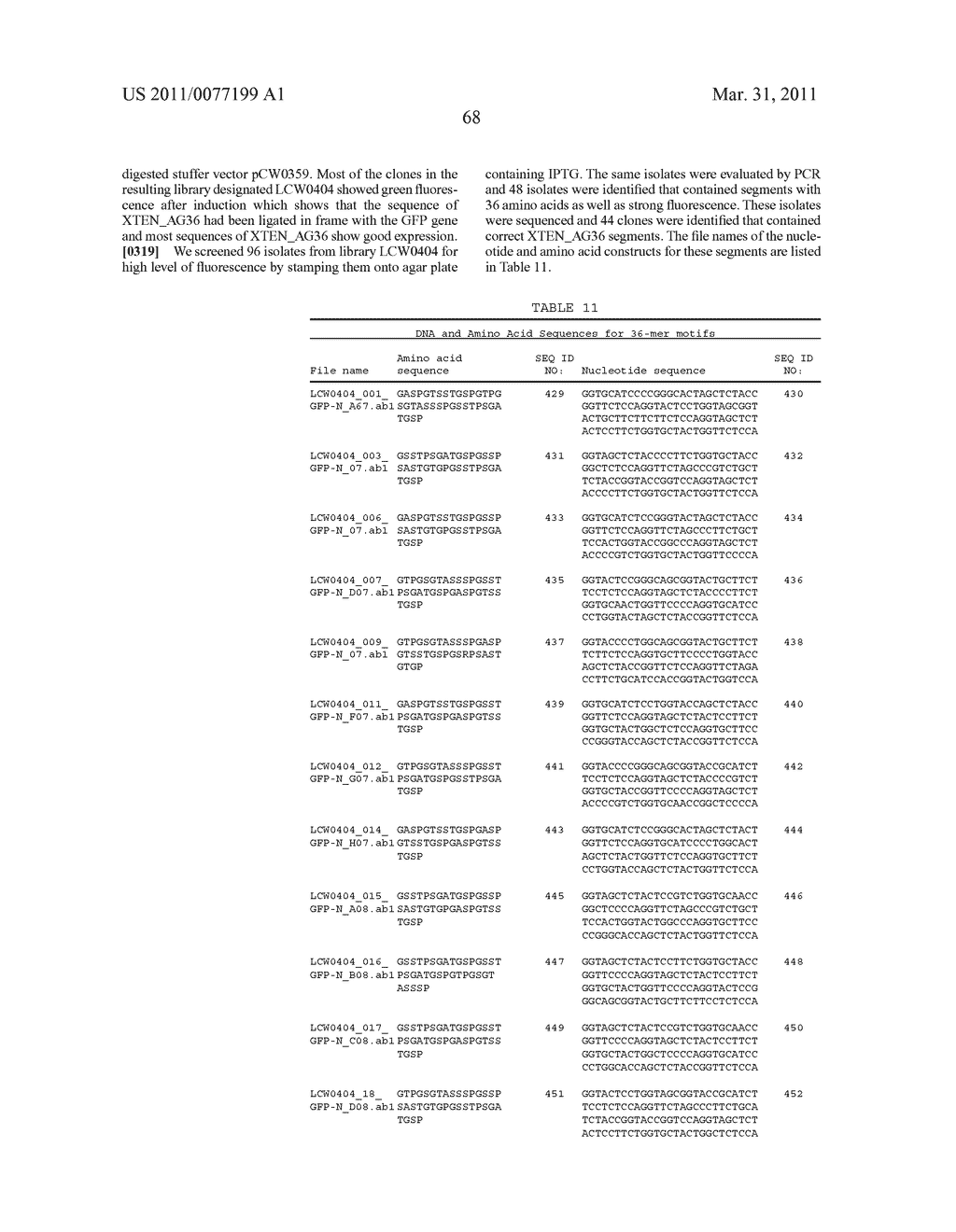 GROWTH HORMONE POLYPEPTIDES AND METHODS OF MAKING AND USING SAME - diagram, schematic, and image 107