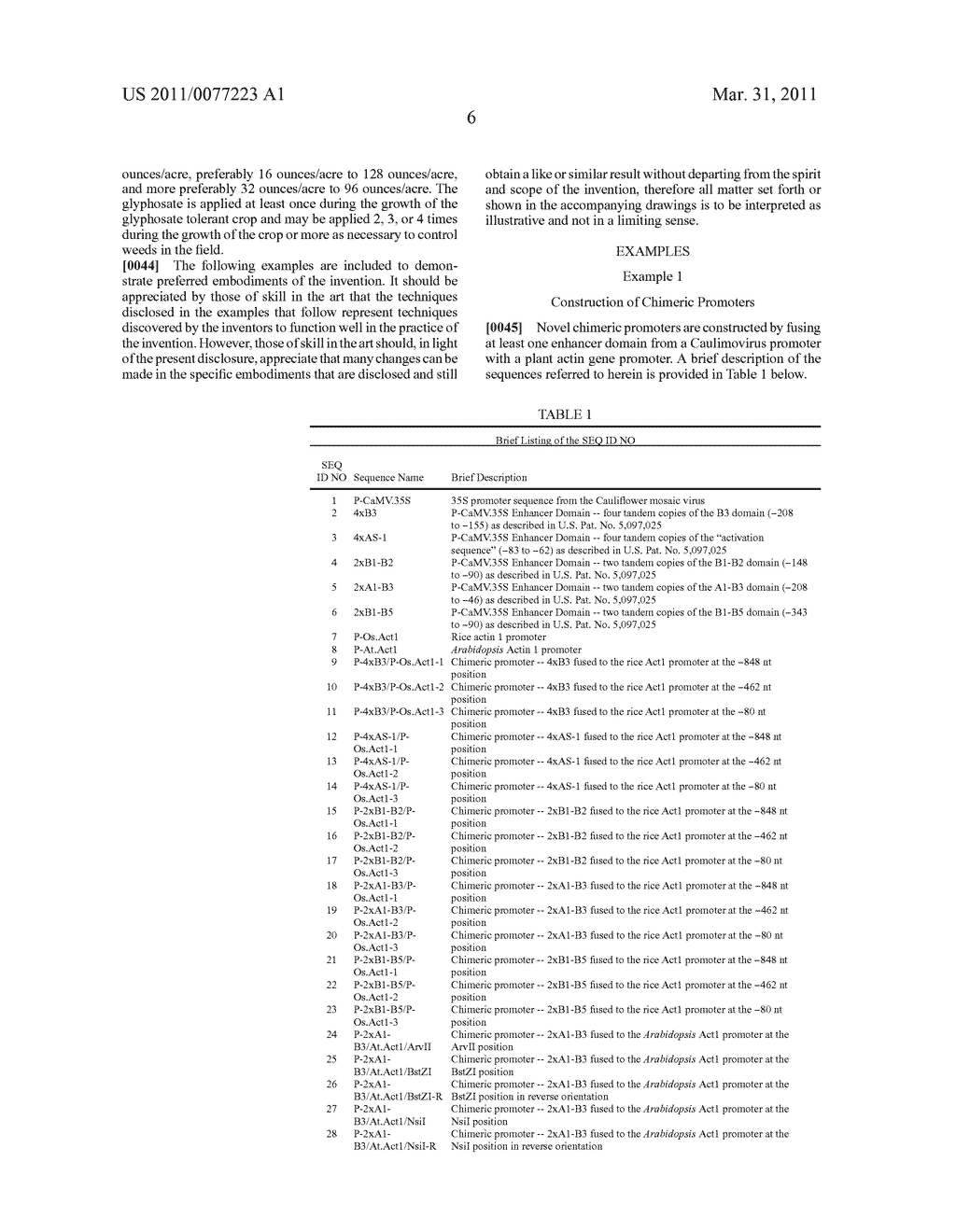 CHIMERIC PROMOTERS FOR USE IN PLANTS - diagram, schematic, and image 10