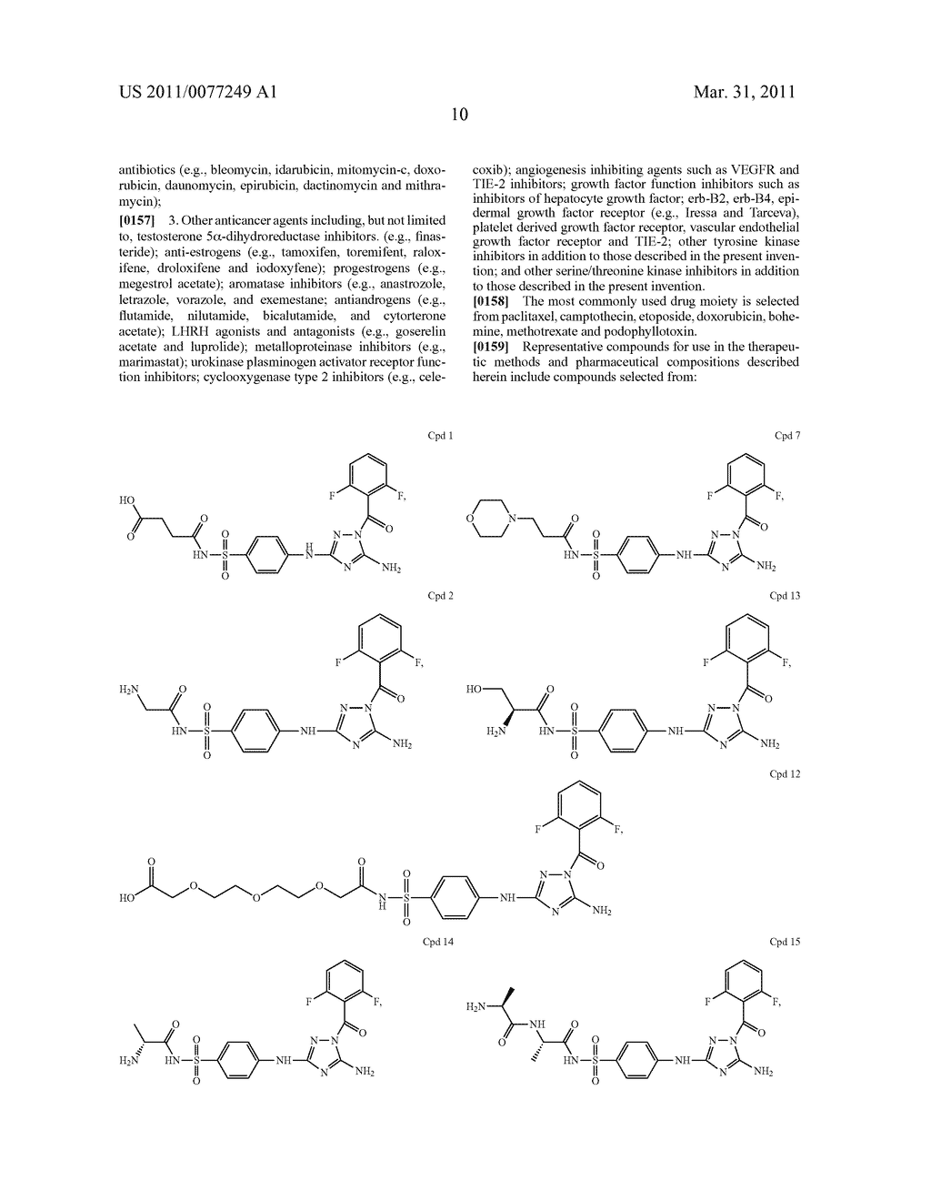 1,2,4-TRIAZOLYLAMINOARYL (HETEROARYL) SULFONAMIDE DERIVATIVES - diagram, schematic, and image 11