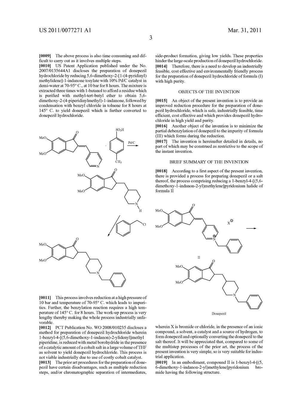 Process for the Preparation of Donepezil Hydrochloride - diagram, schematic, and image 04