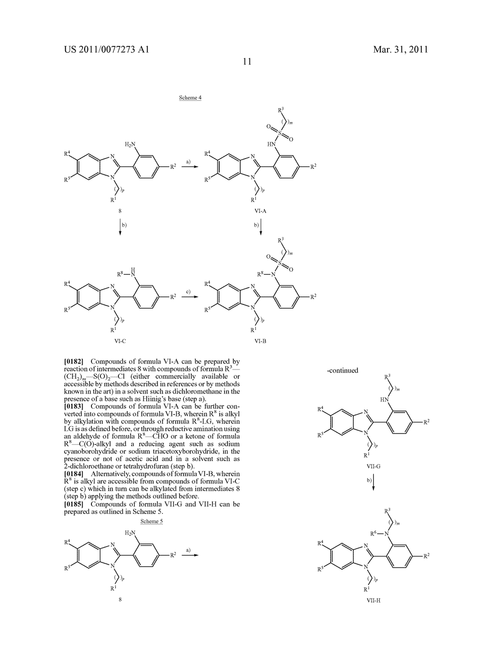 NEW BENZIMIDAZOLE DERIVATIVES - diagram, schematic, and image 12