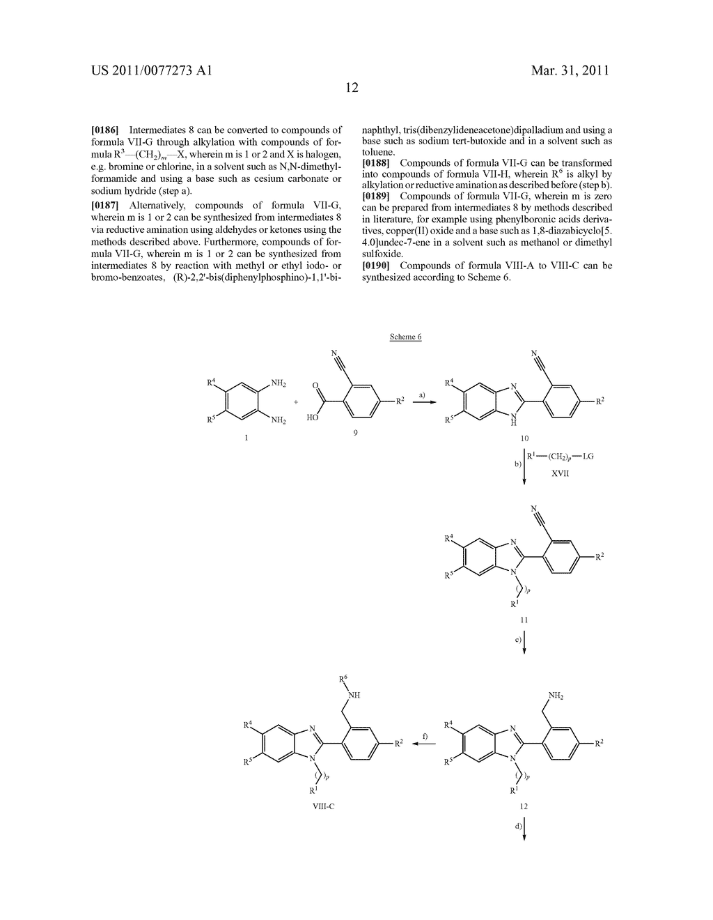 NEW BENZIMIDAZOLE DERIVATIVES - diagram, schematic, and image 13