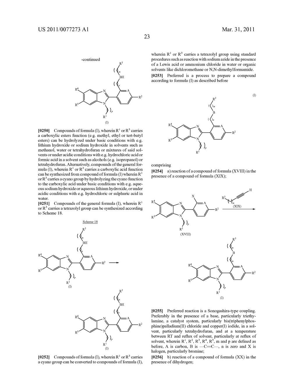 NEW BENZIMIDAZOLE DERIVATIVES - diagram, schematic, and image 24