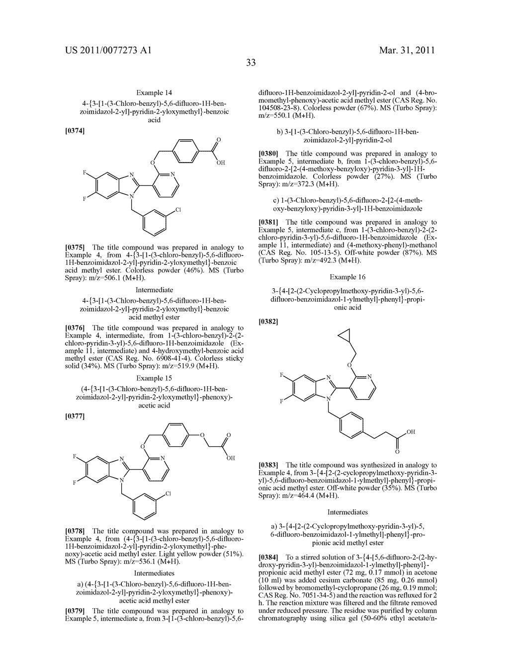 NEW BENZIMIDAZOLE DERIVATIVES - diagram, schematic, and image 34