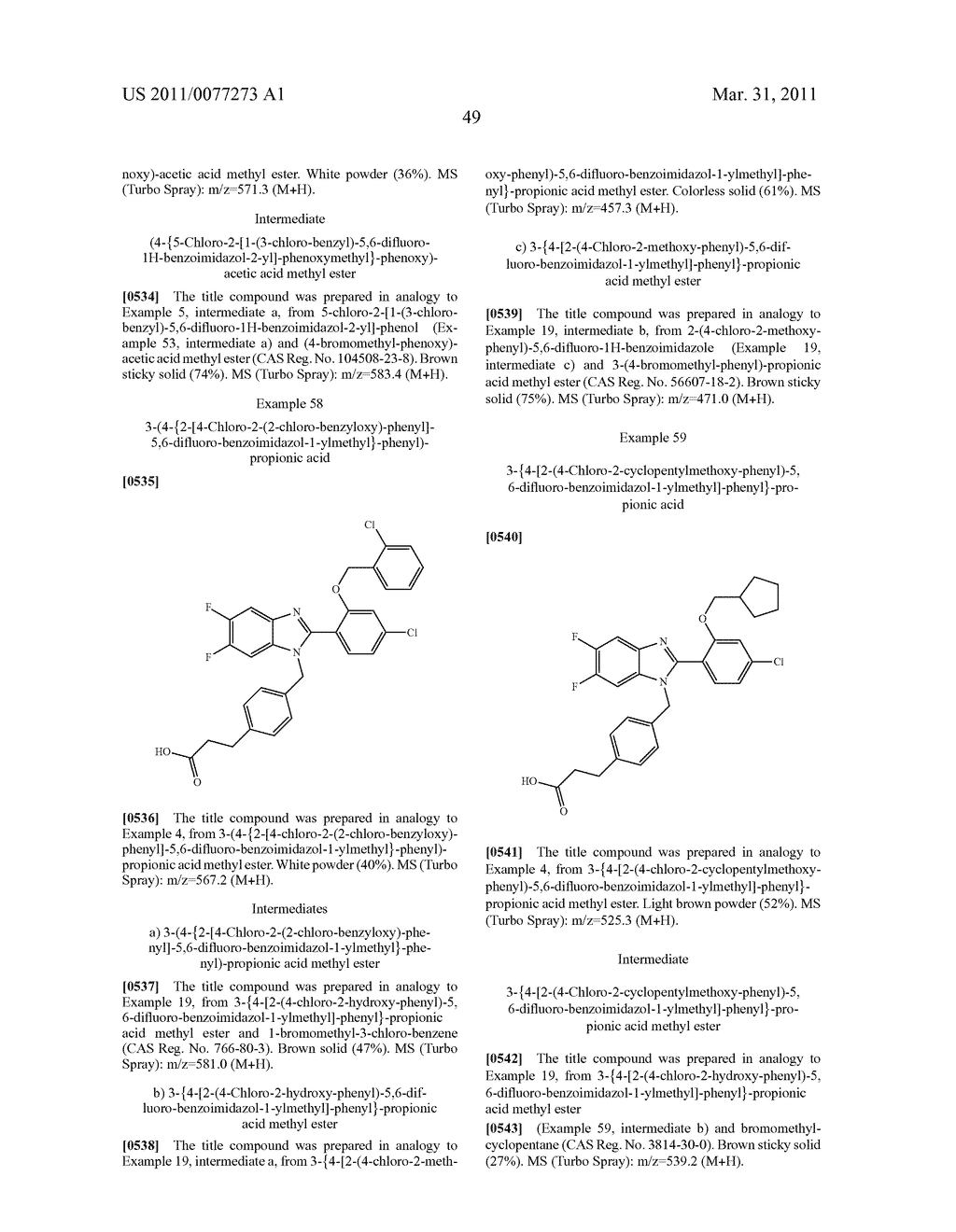 NEW BENZIMIDAZOLE DERIVATIVES - diagram, schematic, and image 50