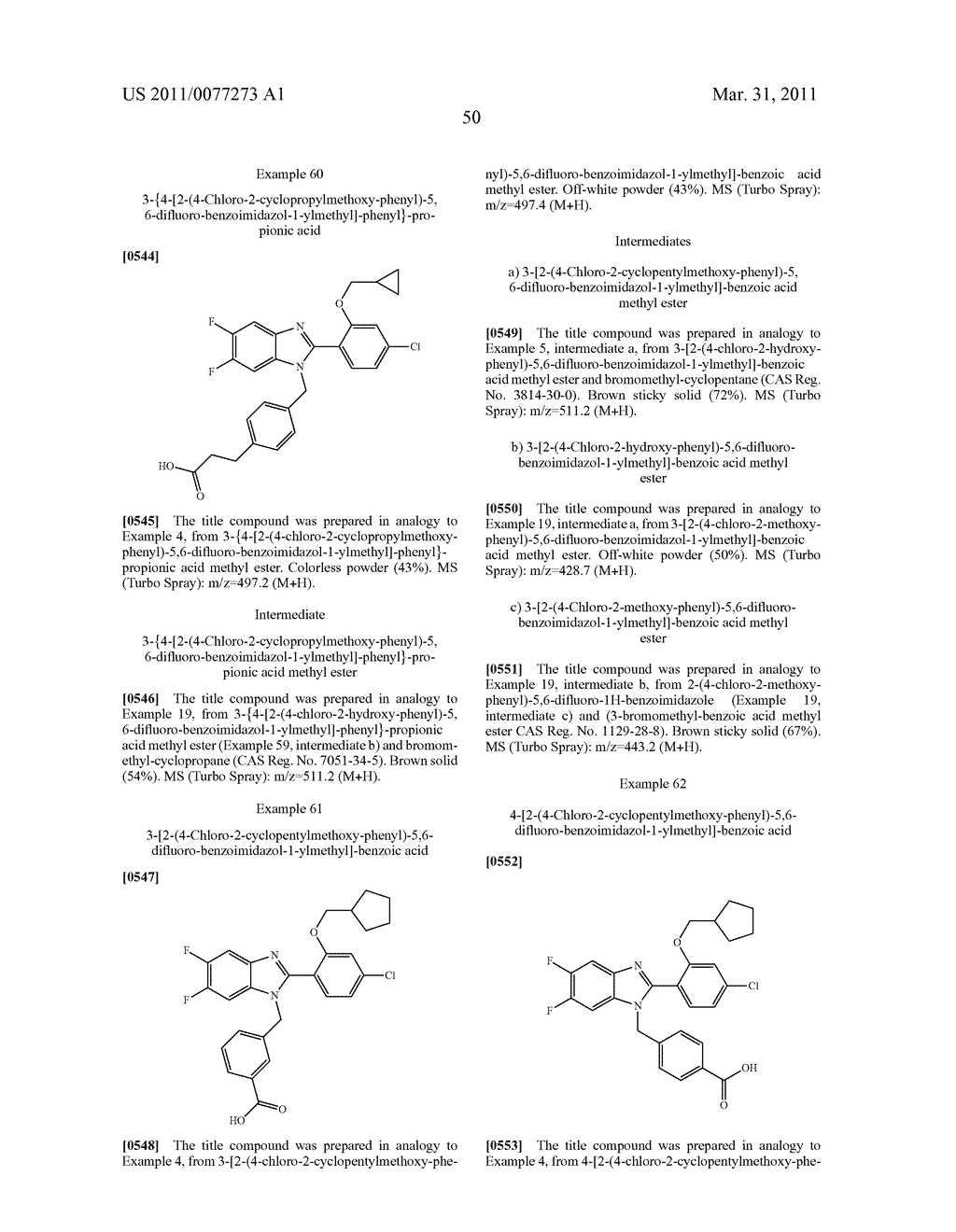 NEW BENZIMIDAZOLE DERIVATIVES - diagram, schematic, and image 51