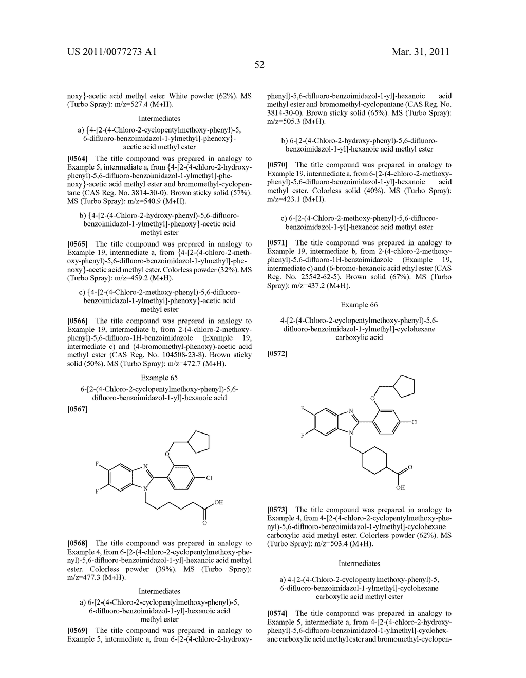 NEW BENZIMIDAZOLE DERIVATIVES - diagram, schematic, and image 53