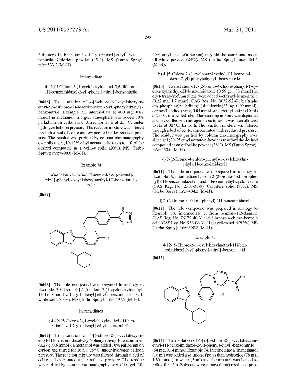 NEW BENZIMIDAZOLE DERIVATIVES - diagram, schematic, and image 57