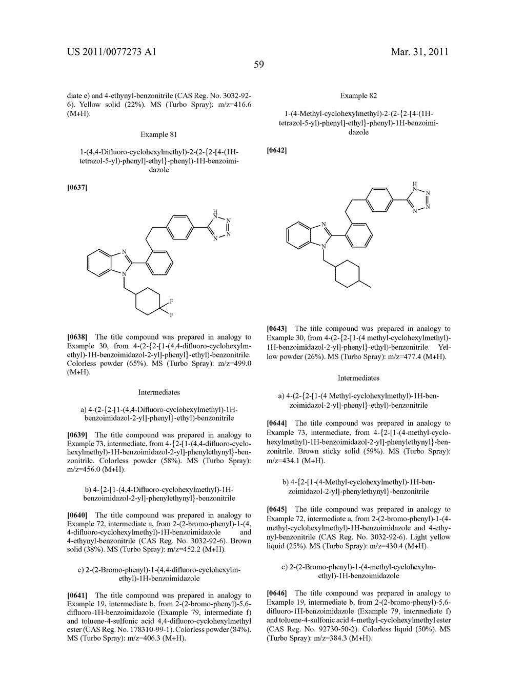 NEW BENZIMIDAZOLE DERIVATIVES - diagram, schematic, and image 60
