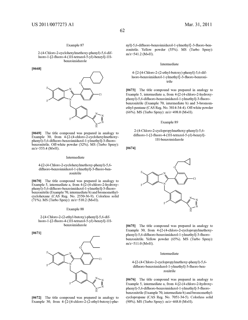 NEW BENZIMIDAZOLE DERIVATIVES - diagram, schematic, and image 63