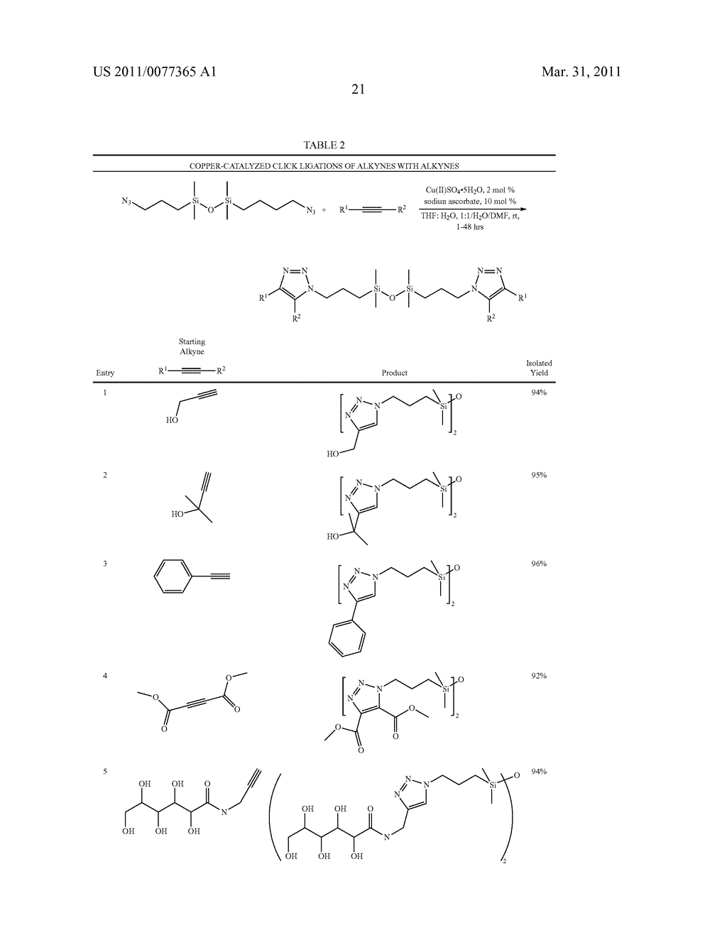 PREPARATION OF ORGANOSILICON-CONTAINING TRIAZOLES - diagram, schematic, and image 24