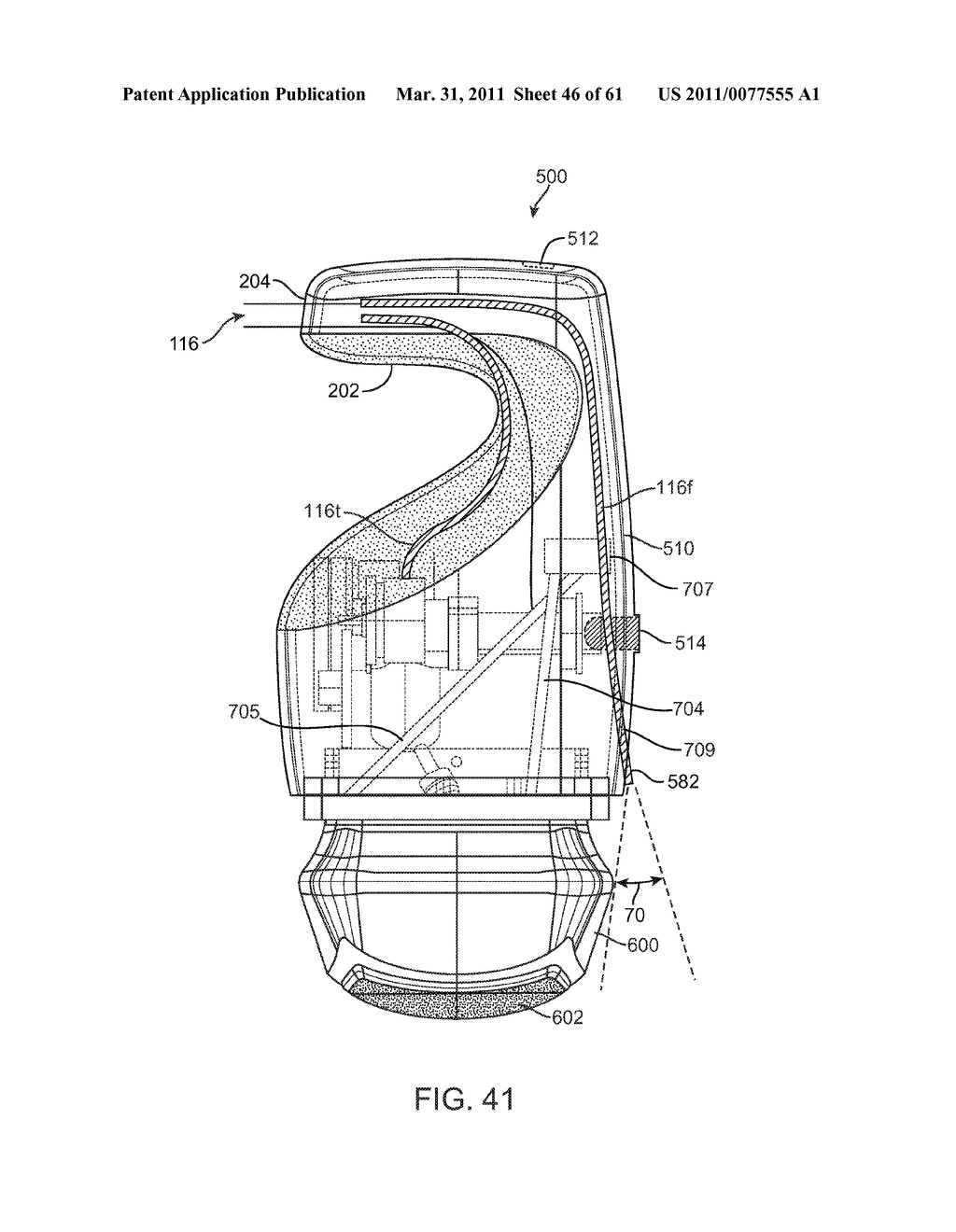 TRANSDUCER CARTRIDGE FOR AN ULTRASOUND THERAPY HEAD - diagram, schematic, and image 47