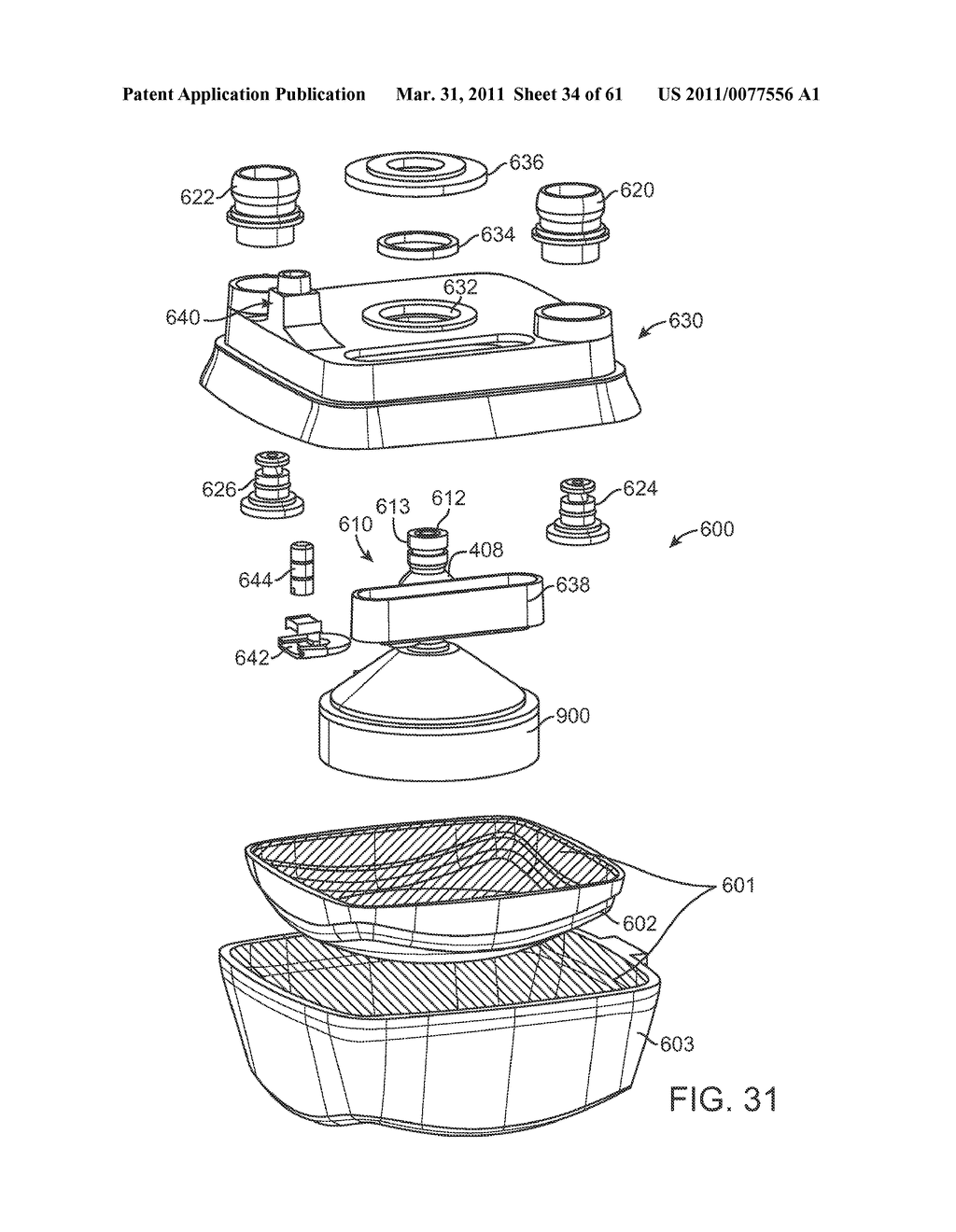 CARTRIDGE FOR USE WITH AN ULTRASOUND THERAPY HEAD - diagram, schematic, and image 35