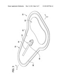 PNEUMATIC COMPRESSION GARMENT WITH NOISE ATTENUATING MEANS diagram and image