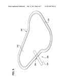 PNEUMATIC COMPRESSION GARMENT WITH NOISE ATTENUATING MEANS diagram and image