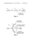 ROTATIONAL ATHERECTOMY DEVICE WITH FRICTIONAL CLUTCH HAVING MAGNETIC NORMAL FORCE diagram and image