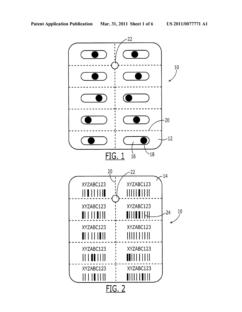 Unit Dose Packaging And Associated Robotic Dispensing System And Method - diagram, schematic, and image 02