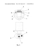 TAP FOR MOUNTING ON CONTAINER FOR FLUID AND METHOD FOR REGISTERING THE LEVEL OF FLUID IN SAID CONTAINER diagram and image