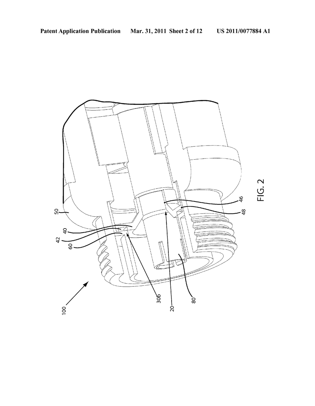 INTERNAL COAXIAL CABLE CONNECTOR INTEGRATED CIRCUIT AND METHOD OF USE THEREOF - diagram, schematic, and image 03