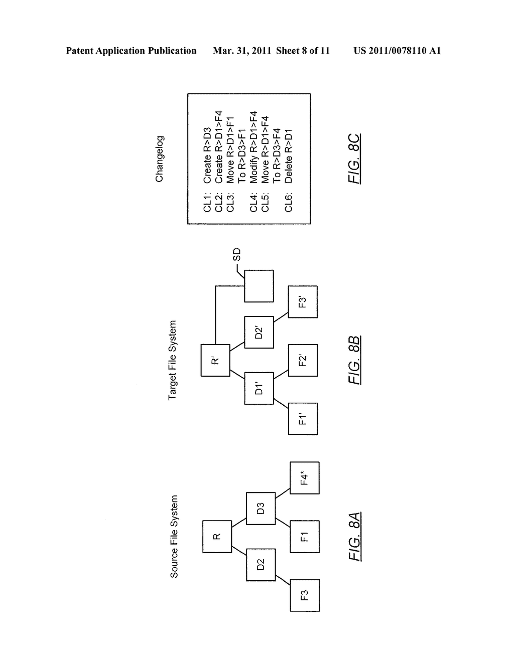 FILESYSTEM REPLICATION USING A MINIMAL FILESYSTEM METADATA CHANGELOG - diagram, schematic, and image 09