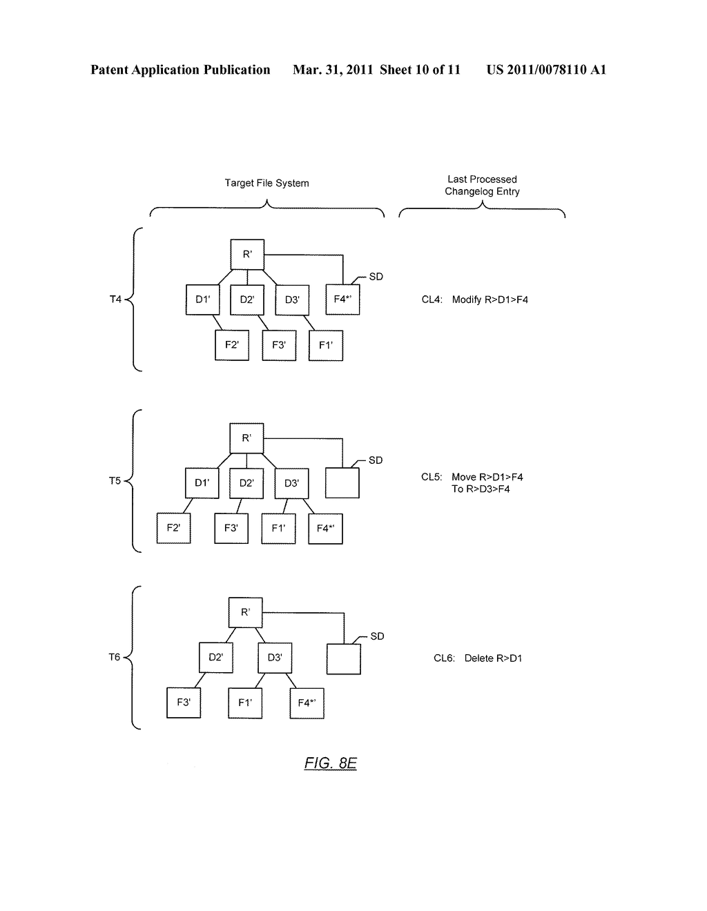 FILESYSTEM REPLICATION USING A MINIMAL FILESYSTEM METADATA CHANGELOG - diagram, schematic, and image 11