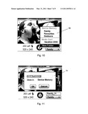 METHOD FOR STORING MEDIA CAPTURED USING A PORTABLE ELECTRONIC DEVICE diagram and image