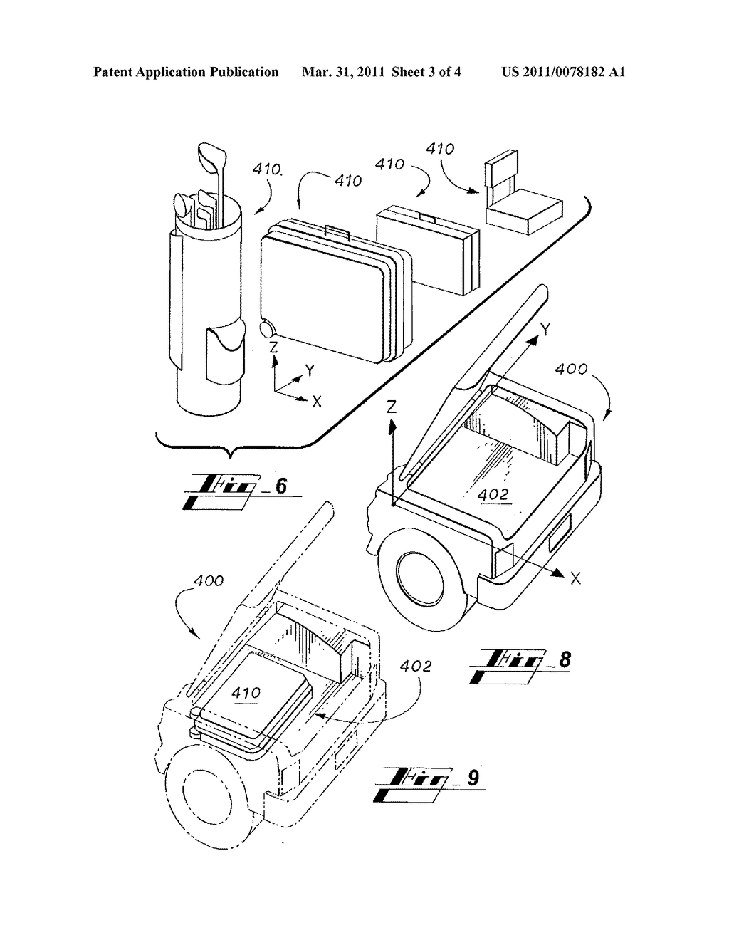 SYSTEMS AND METHODS FOR GENERATING A LIST OF VEHICLES AND FOR PROVIDING INSTRUCTIONS FOR LOADING STORAGE SPACE - diagram, schematic, and image 04