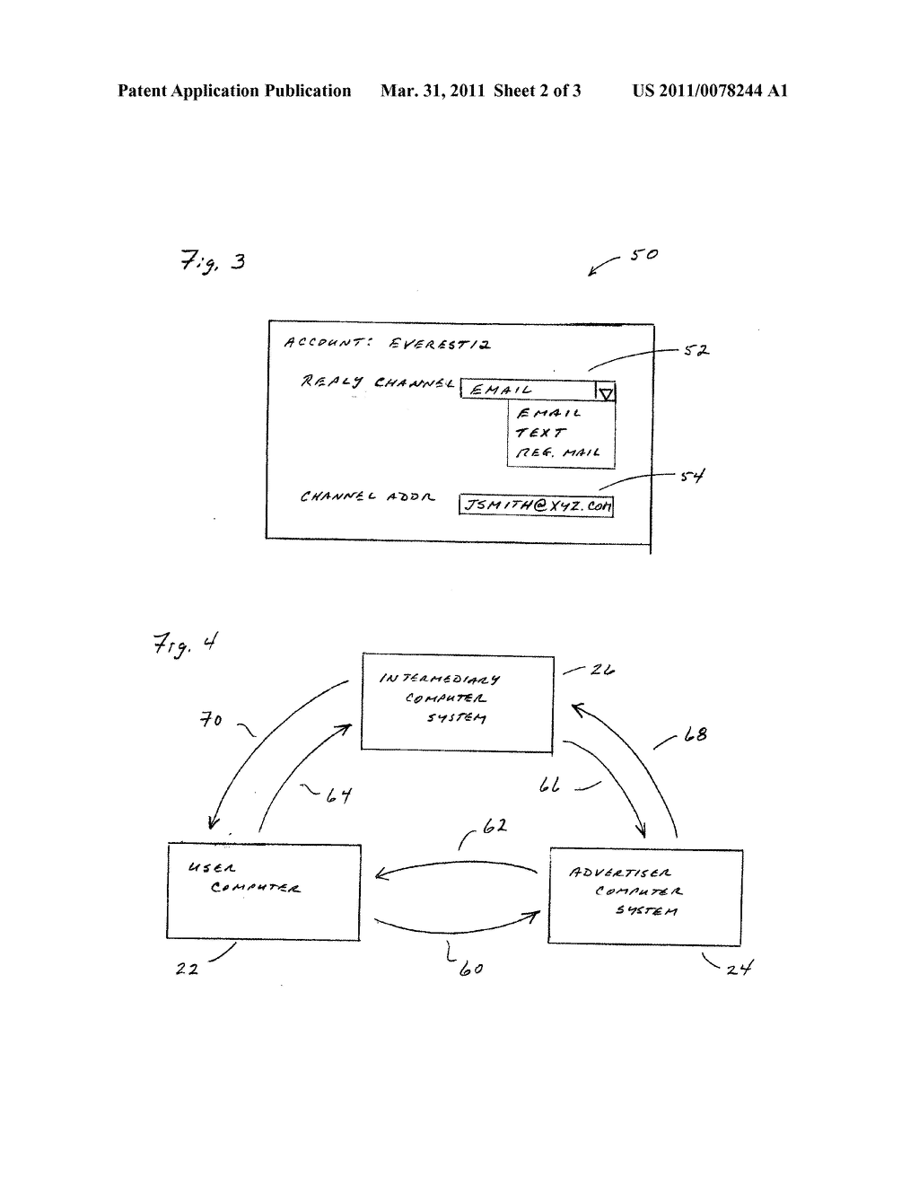 Method for Conveniently and Anonymously Obtaining Information Relating to an Internet Advertisement - diagram, schematic, and image 03