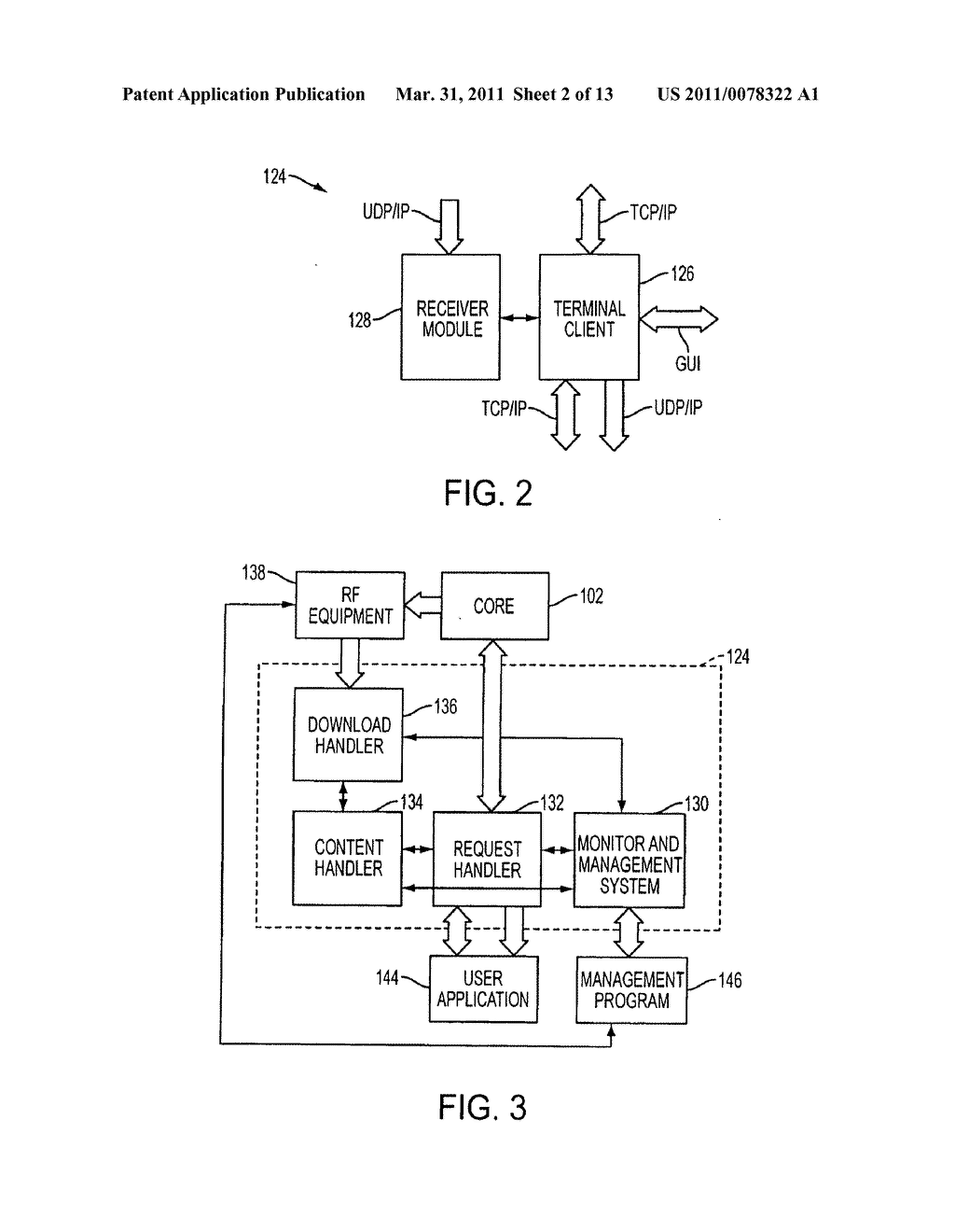 SYSTEM AND METHOD FOR WIRELESSLY BROADCASTING CONTENT FROM A CORE FOR RECEIPT BY A MOBILE CLIENT - diagram, schematic, and image 03